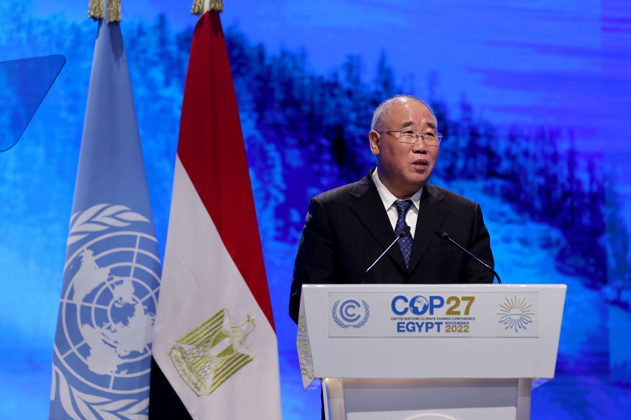 COP27 解振華：中國致力對抗氣候變遷