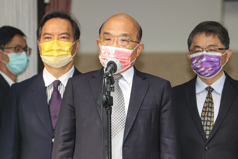 2022選戰／民眾攜玩具槍入造勢場 蘇揆：依法查辦