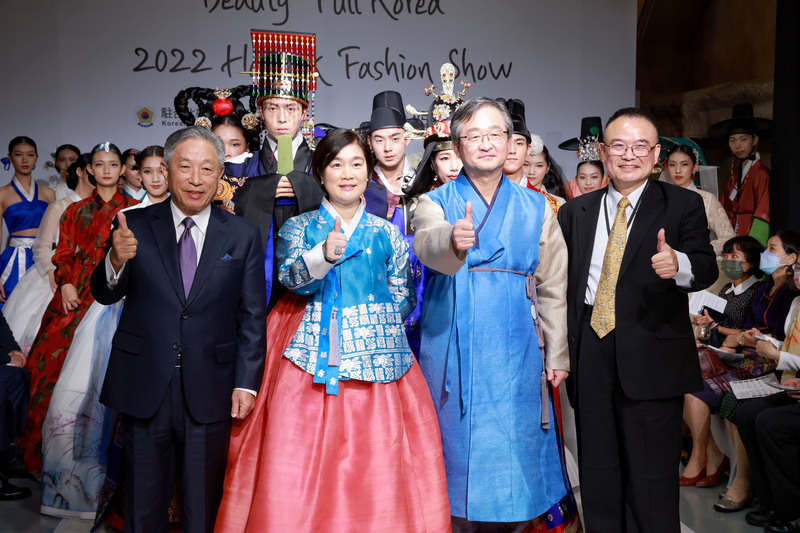 2022韓服時裝秀 開啟台韓交流美麗篇章