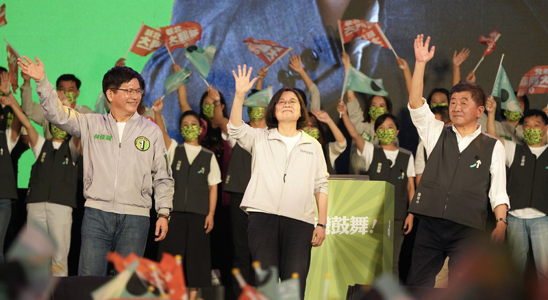 2022選戰／蔡英文號召辣台派挺身而出 給世界正確訊息