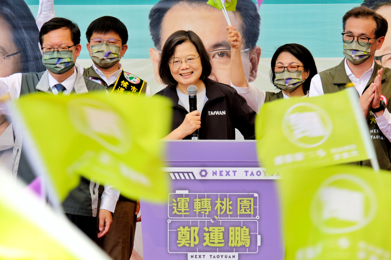 蔡總統8赴桃園輔選 鄭：8年基礎是勝選關鍵 張：不要荒廢國政