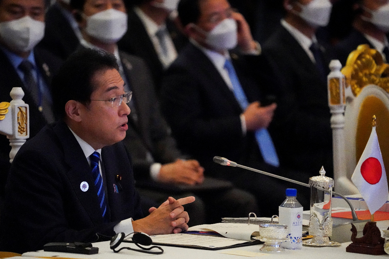 日相岸田：中國持續擴大侵犯日本主權