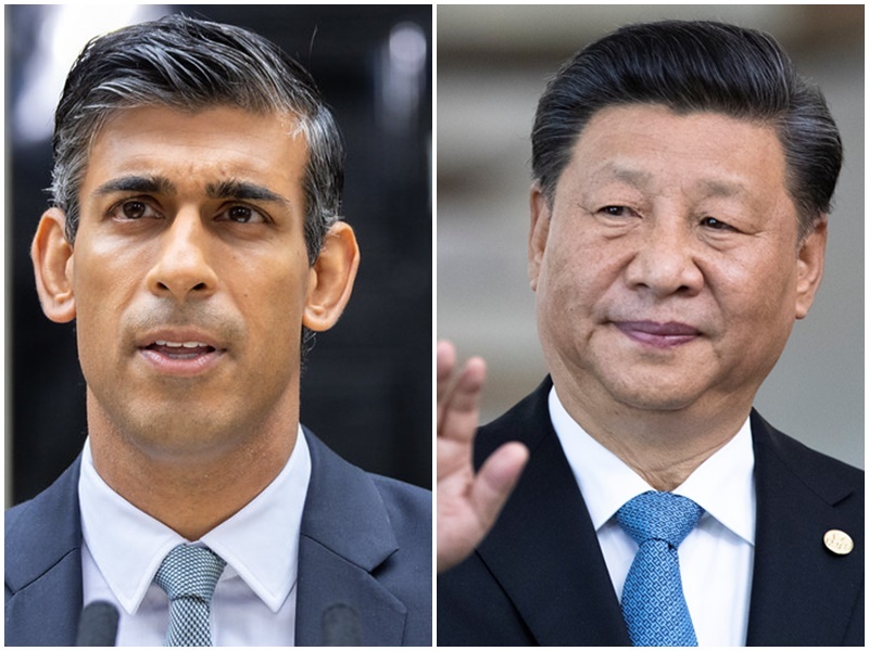 蘇納克將會習近平 英中近5年來首次高峰會