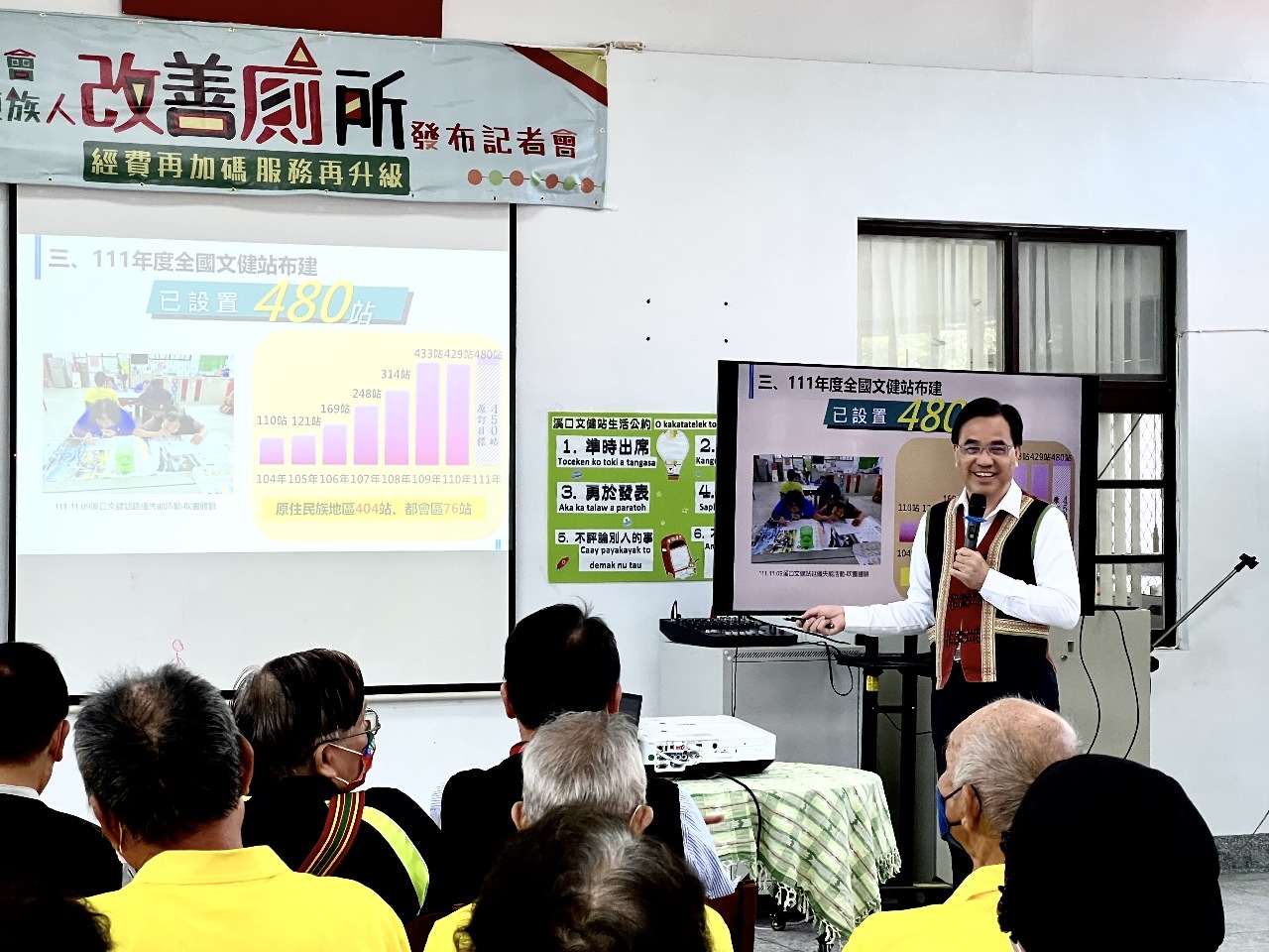 落實原民健康權 原民會投5700萬元升級族人廁所