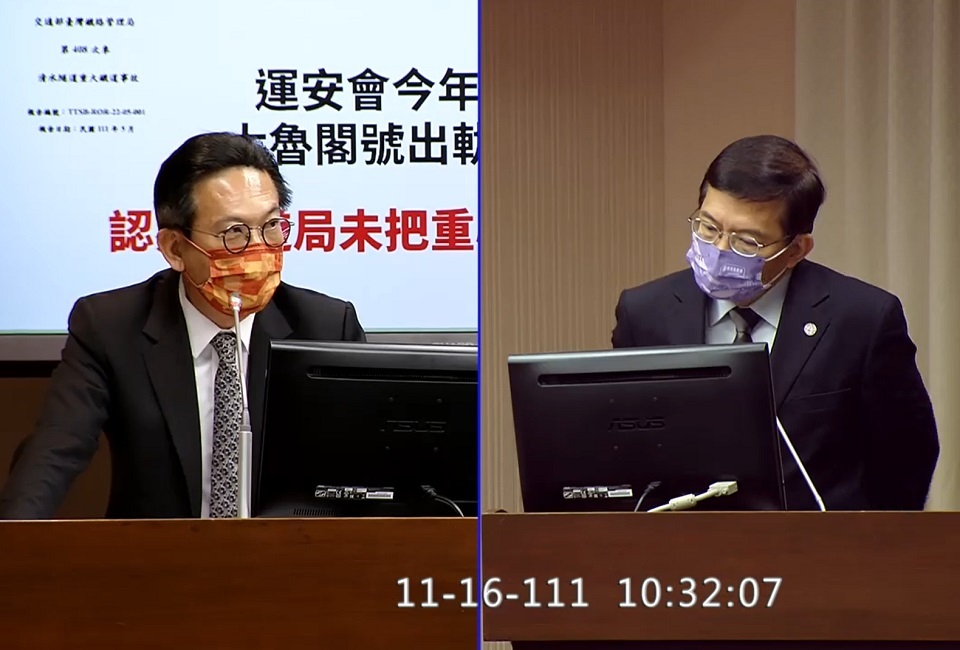 太魯閣事故逾一年半 鐵道局挨轟安全監理嚴重不足