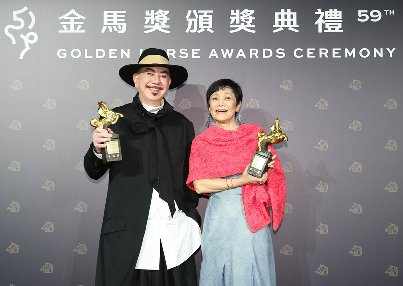金馬59／張艾嘉一票之差3度封后 黃秋生全票通過登影帝寶座