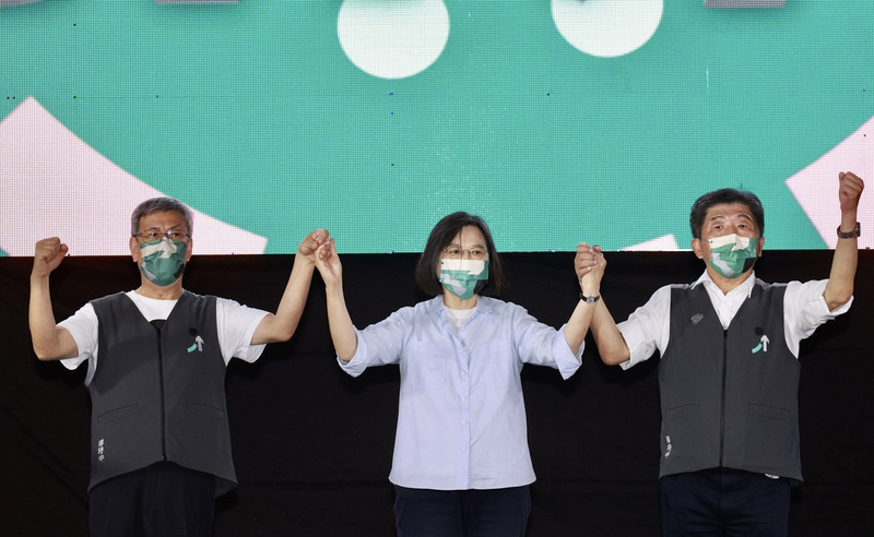 2022選戰／民進黨選前之夜全台19場造勢大催票
