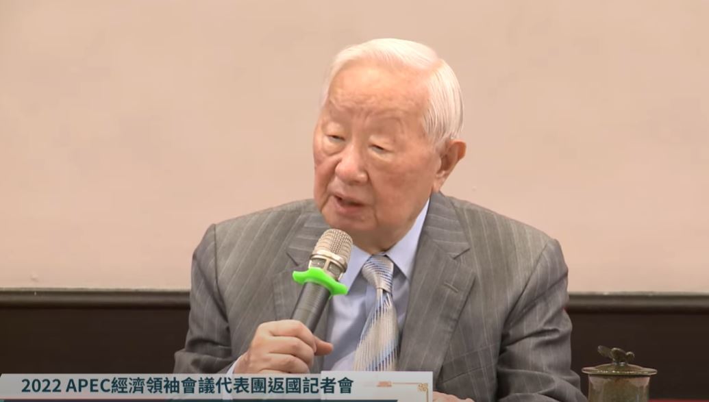 張忠謀指賀二十大成功是自己意見 總統表示尊重