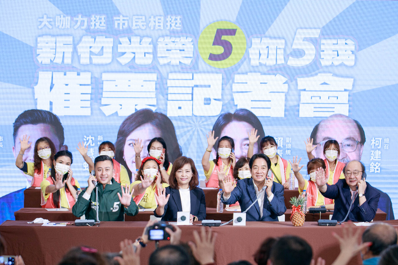 2022選戰／沈慧虹合體賴清德大催票 市民許生日願望祝虹姐當選
