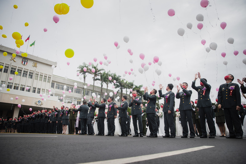 陸軍166對官兵結婚  司令下令增產報國
