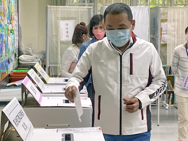 2022選戰／投完票拚市政 侯友宜：明起工作恢復正常