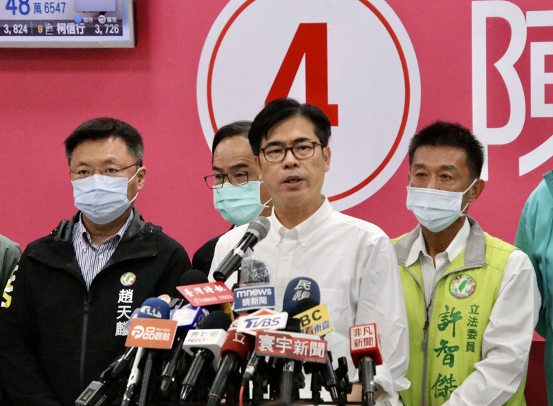 將代黨魁？ 陳其邁：檢討自己、誠實面對 否則必敗無疑