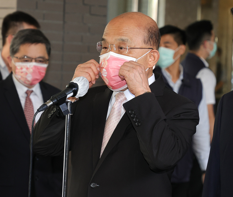 內閣是否改組 蘇揆：待各部會檢討完畢再說