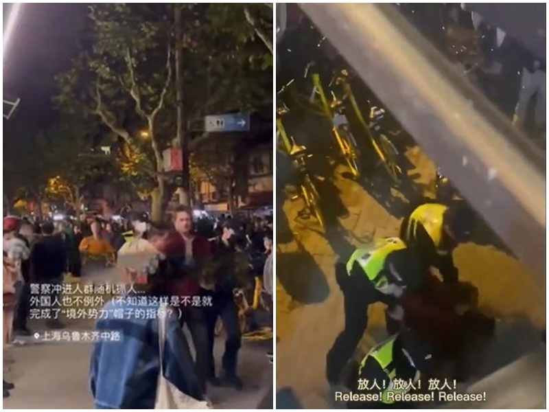 白紙革命／BBC記者被毆 EBU譴責中國恐嚇媒體