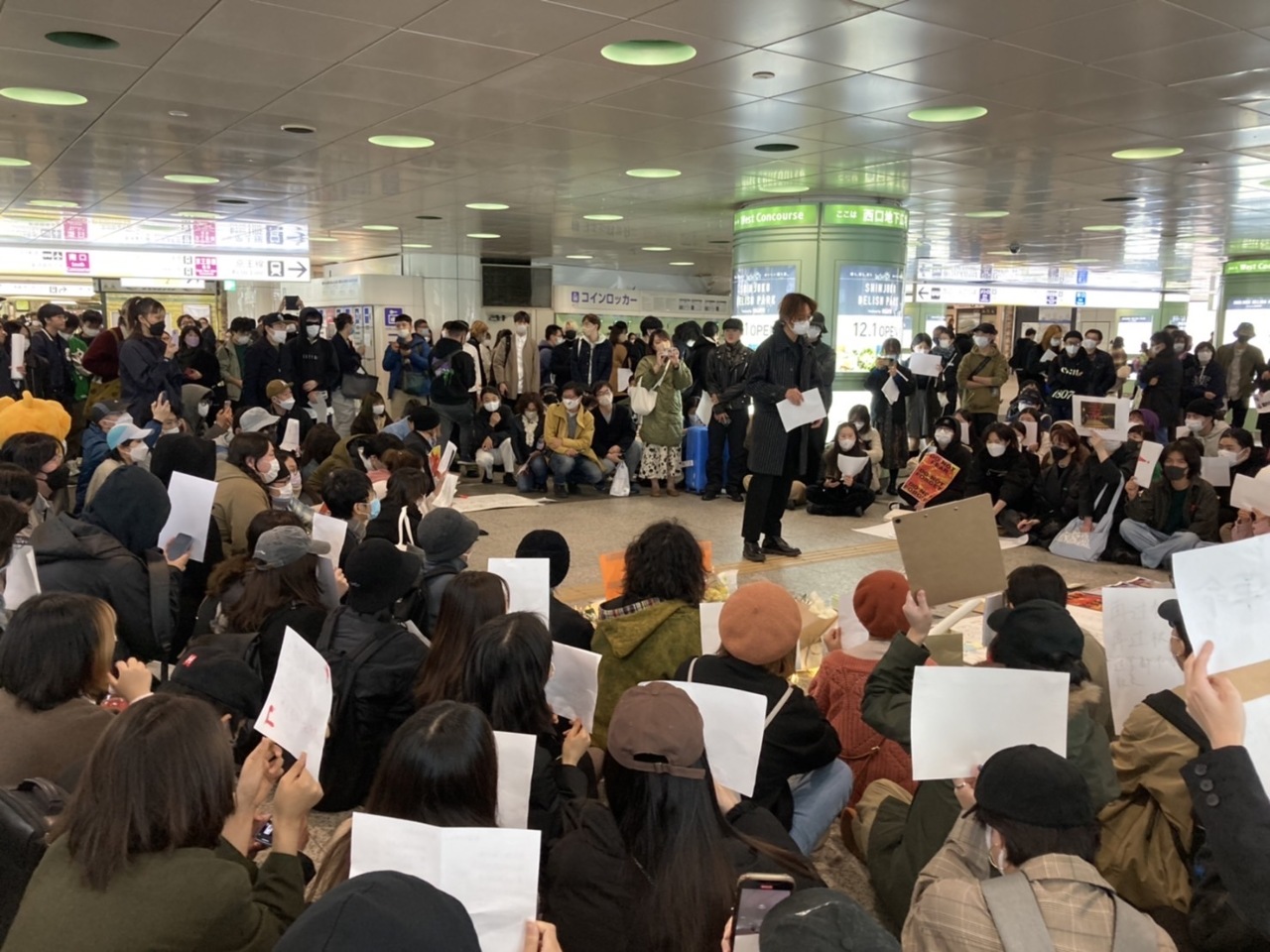白紙革命／被盯上也不怕！旅日中國人公開聲援反封控