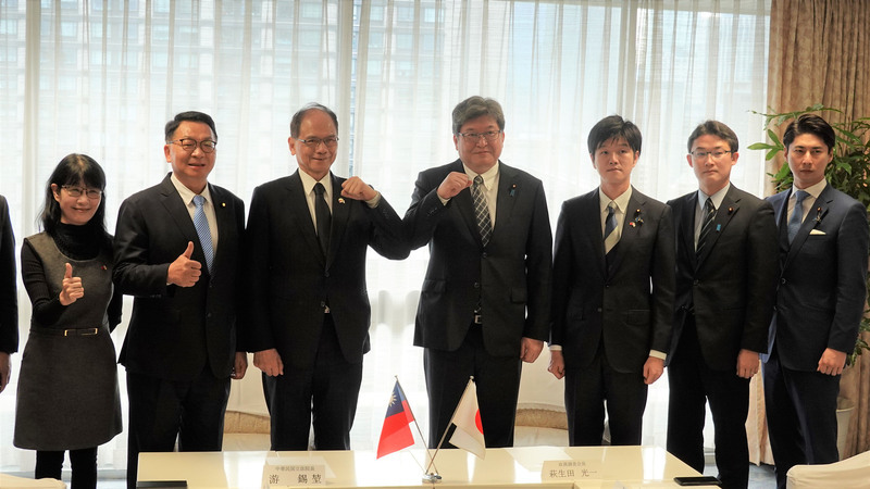 日本自民黨政調會長  時隔19年訪台