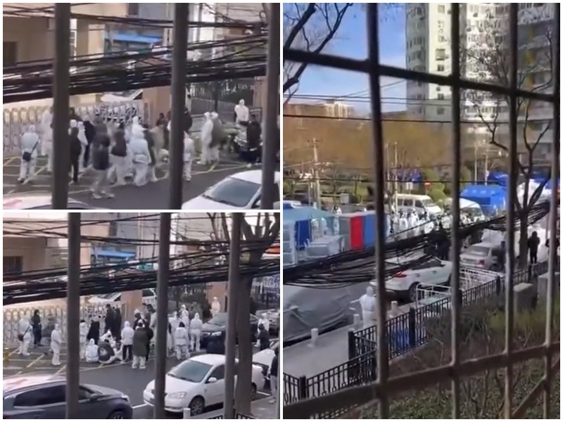 北京「大白」罷工討薪  高喊「還錢、還錢」