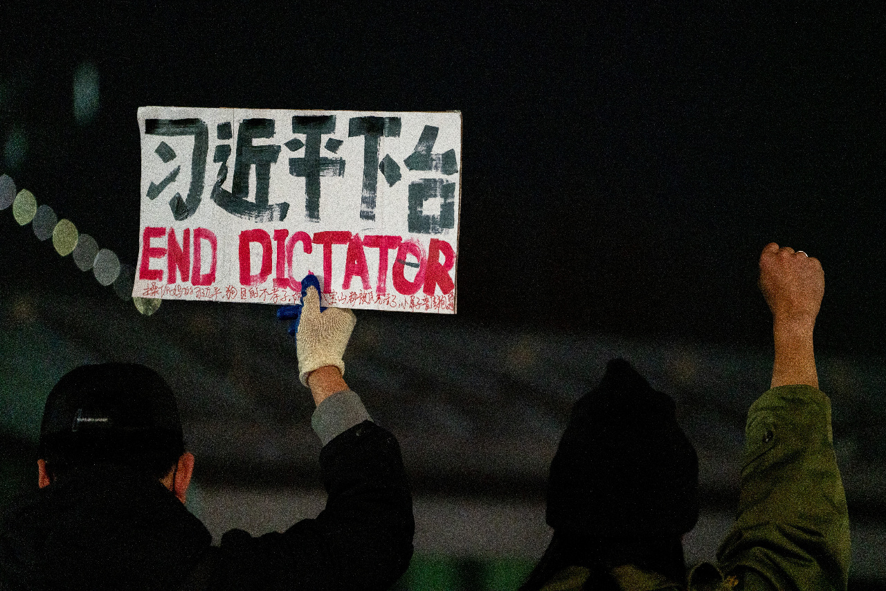 白紙革命／海外中國人關注家鄉情勢 通信避談關鍵字影響家人