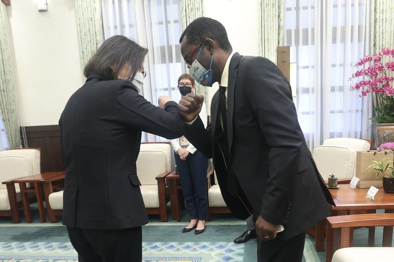 接見世界醫師會訪團 總統盼攜手為世界醫療人權努力