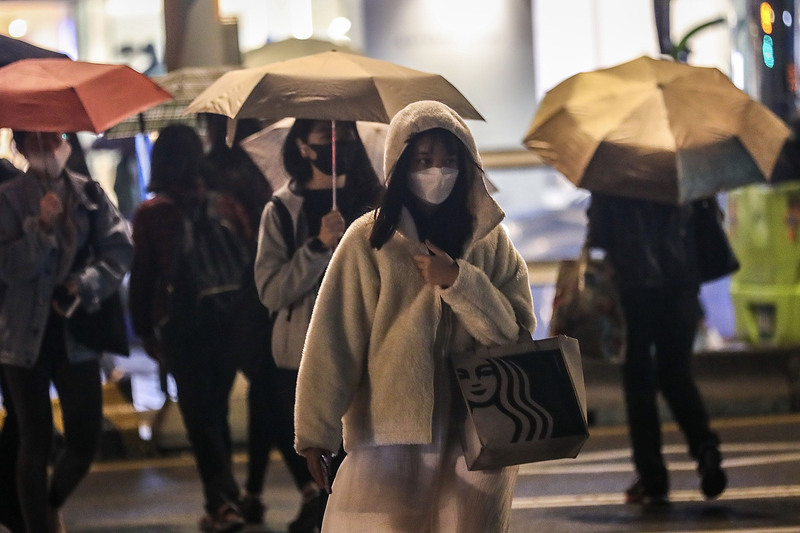 未來一週2波降溫 中部以北低溫約12度