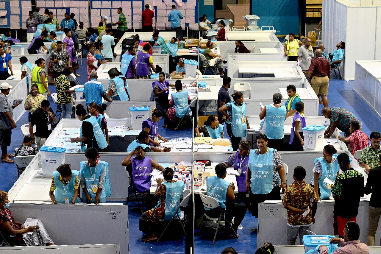 斐濟國會大選 2位前政變領袖皆未過半數