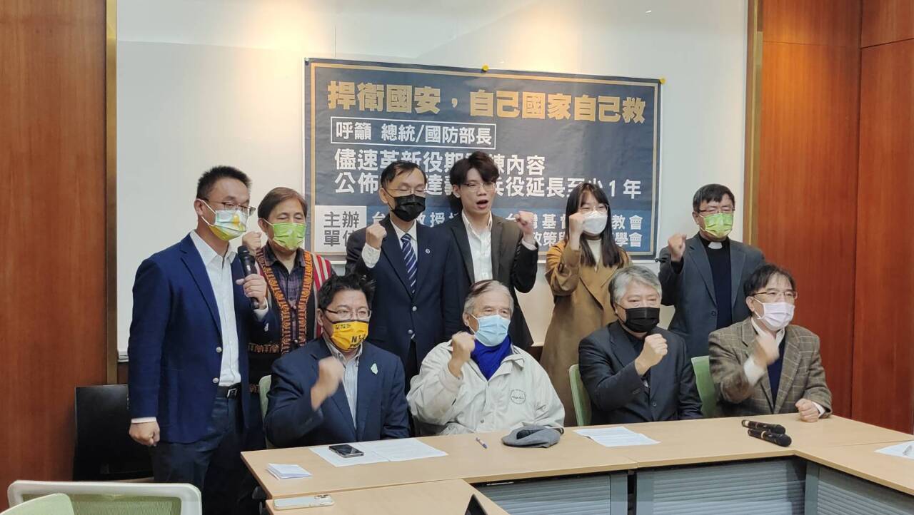 表達自我防衛決心 蔡明憲：兵役延長是全民共識