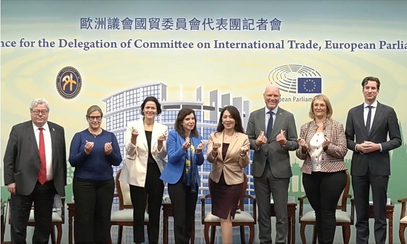 台歐洽簽投資協議 歐洲議員：恰當時機更甚以往