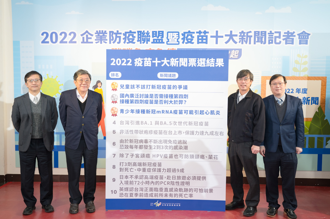 2022十大疫苗新聞 兒童打疫苗爭議居首