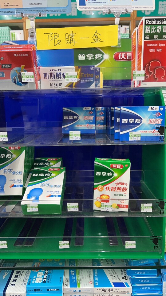 管控國內退燒藥 衛福部擬勸導限購