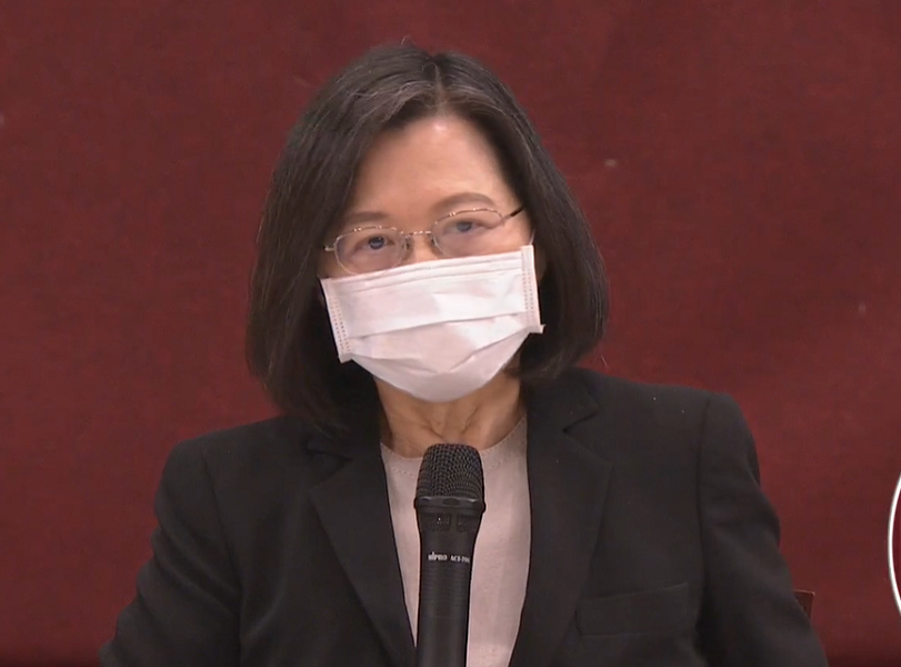 役期延長無美方壓力 蔡總統：無論政黨是否輪替都會持續