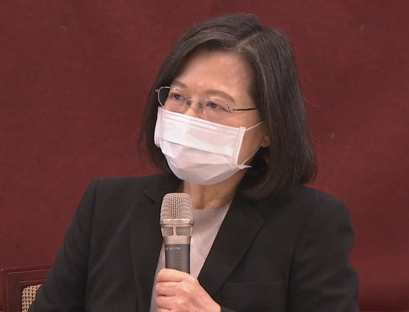 賴清德選民進黨魁 蔡總統：他是適合的總統接班人選