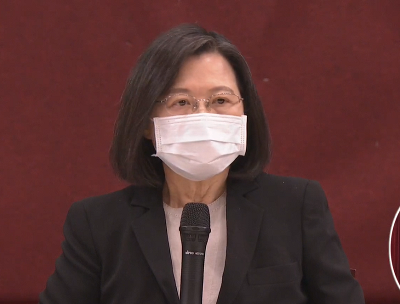 稅收超徵還稅於民？ 蔡總統：本週國安高層會議討論