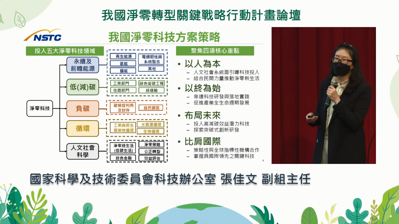 國科會淨零科技方案  社會、產業與技術並進