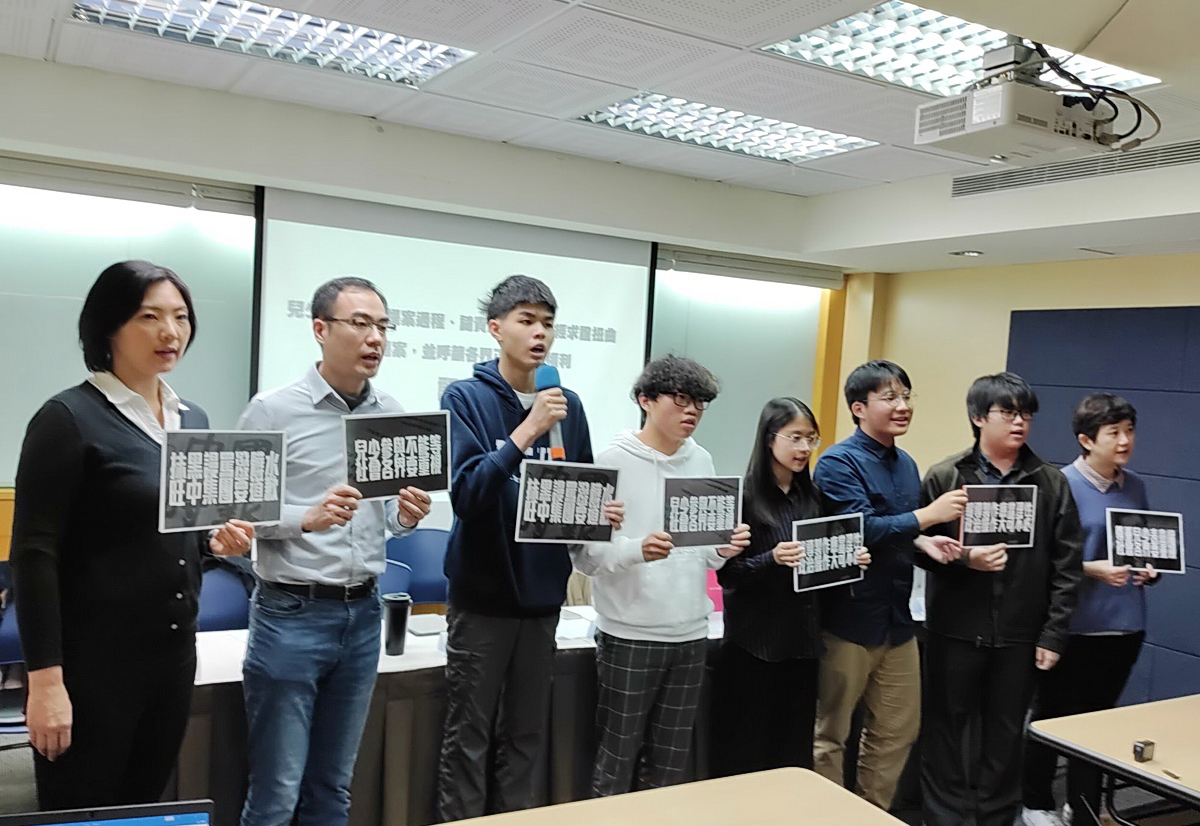 兒少代表：未提案幼兒學習辨別砲彈聲 盼勿政治抹黑