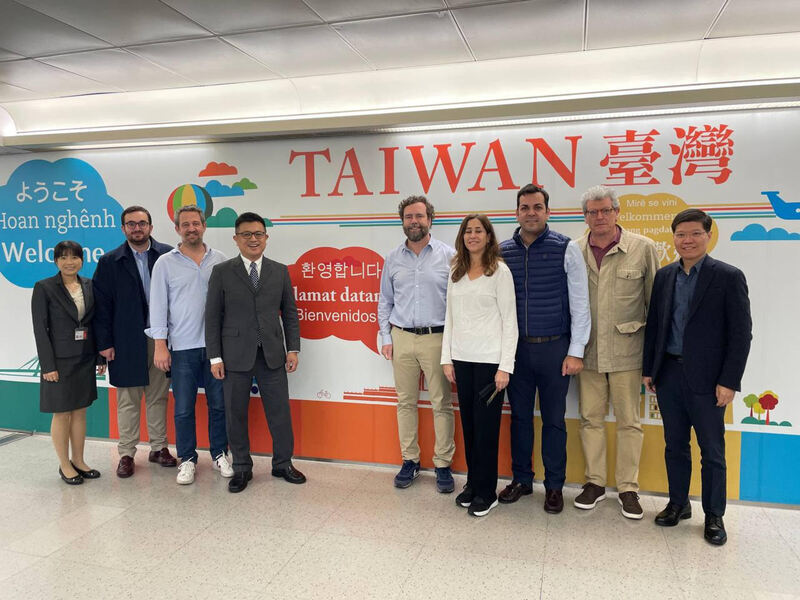 西班牙國會議員團抵台 疫情後首次來訪