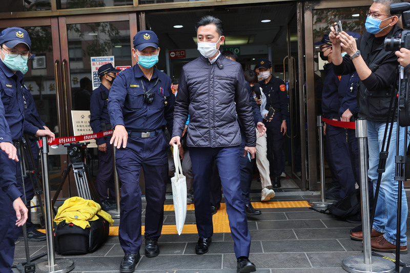 北院開庭審論文案 林智堅親自出庭辯無罪