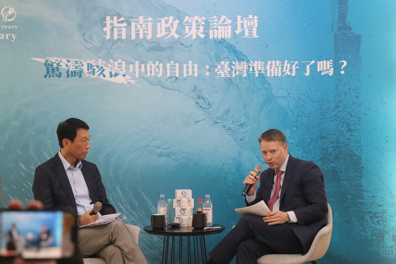 台加強戰備挑起戰爭？博明：北京認知作戰像臭豆腐一樣臭