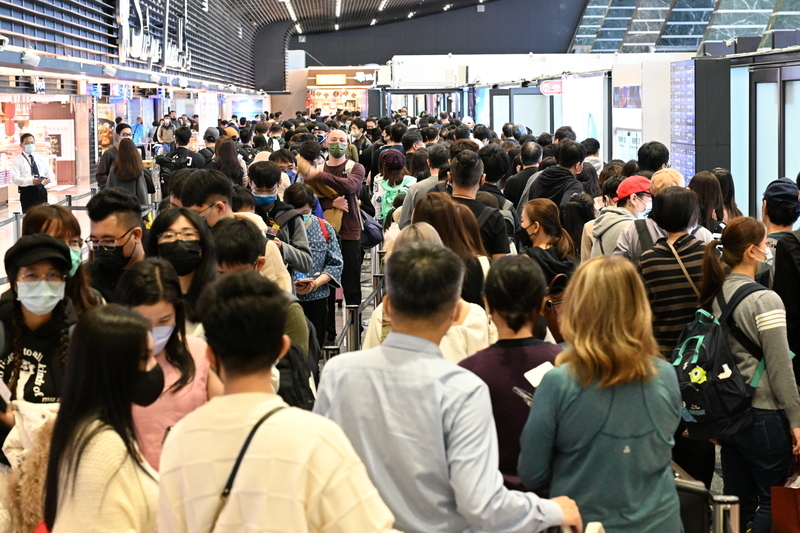 桃機春節客運量上看百萬 兩岸航點目前仍有餘裕