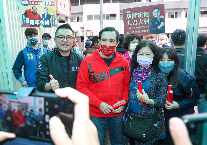 藍營籲與郭台銘組隊  馬英九：他能出來我們都很高興