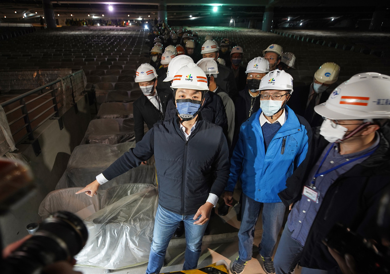 大巨蛋壓力測試 蔣萬安：邀成棒隊比賽並依意見調整