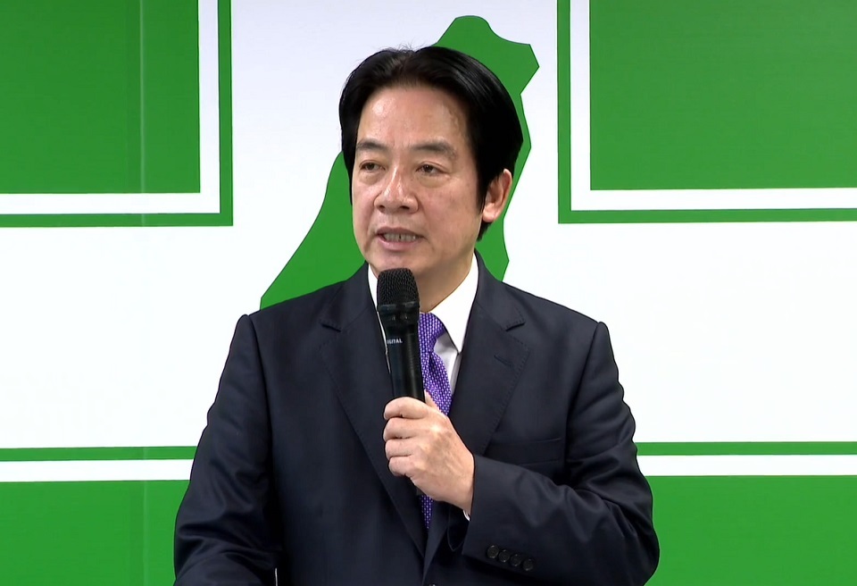 接掌民進黨魁 賴清德：將提出未來台灣願景藍圖