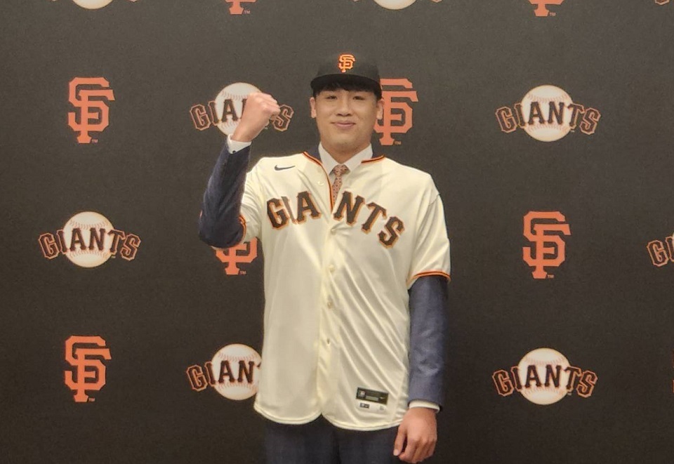 簽80萬美金合約 李晨薰圓夢入舊金山巨人隊