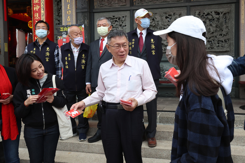 支持郭台銘選總統？ 柯文哲：想選就選