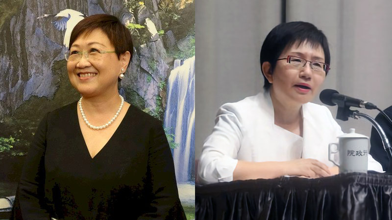 新內閣再添女力 莊翠雲掌財政部 徐佳青任僑務委員長