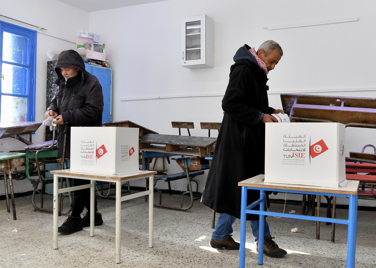 突尼西亞人民抵制國會大選 反對派籲推翻總統薩伊德
