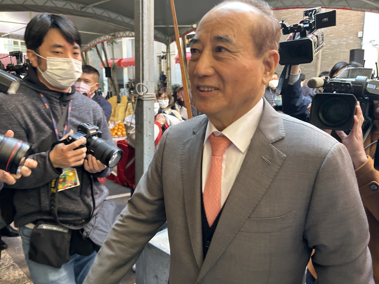 2024大選 王金平：柯文哲有說他要選、郭台銘也要找他聊