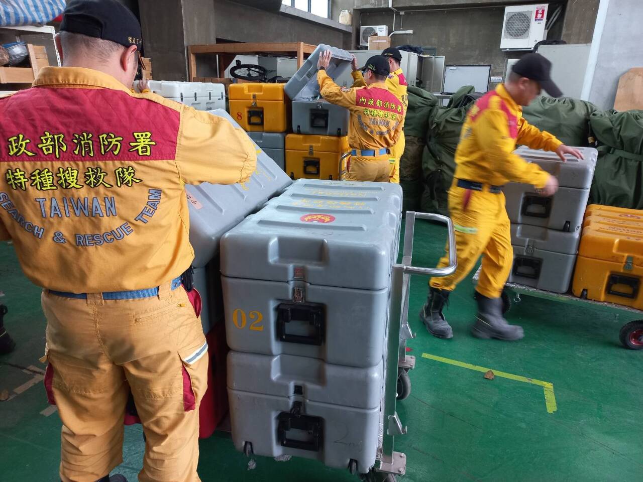 土耳其強震 我消防署特搜隊晚間赴土搜救