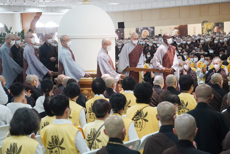 星雲圓寂讚頌 陸委會：91名陸港人士來台參加