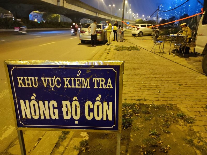 越南車禍酒駕占4成 河內兩個月取締萬件
