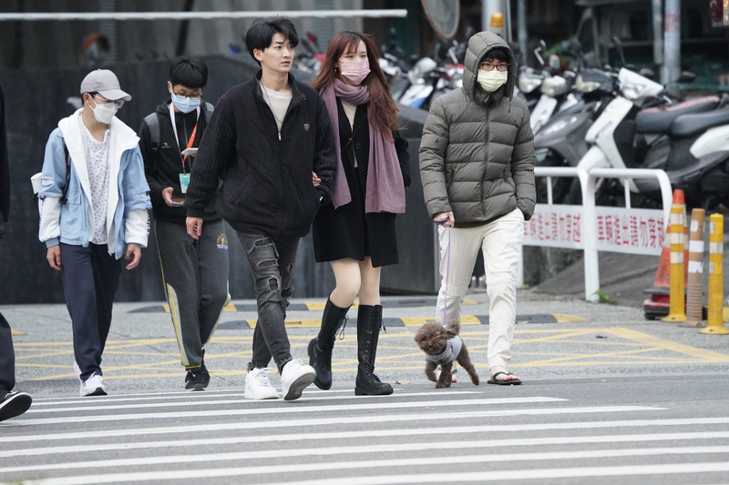 冷氣團持續發威 降雨機率減低